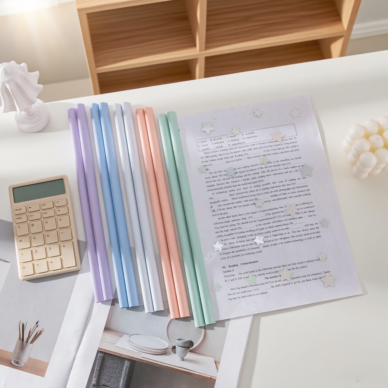 Binder A4 Lever - 10 szt. Klipsów z dźwignią do