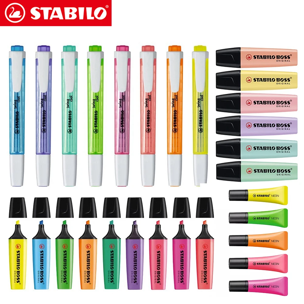 Stabilo Marker Boss - Zestaw zakreślaczy STABILO BOSS 70 275