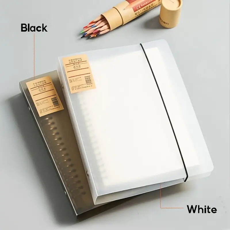 Binder A4 Lever - Notatniki A5/B5/A4 luźne kartki wymienny wkład