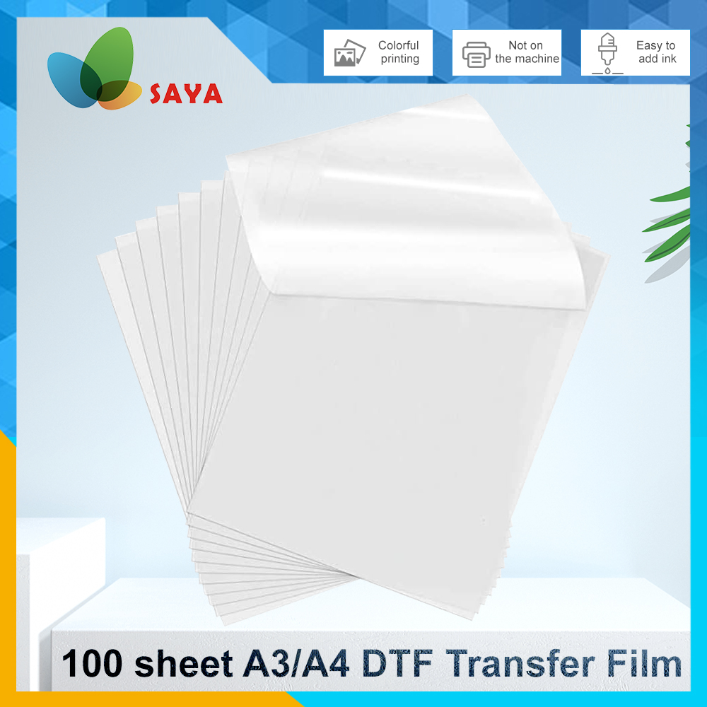 Ink Blotter Paper - 50/100 szt. Folia DTF A3/A4 Dwustronna