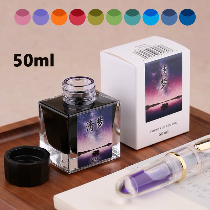 MAJOHN 50ml atrament do pióra  – Fountain Pen Bottled Ink recenzja i cena