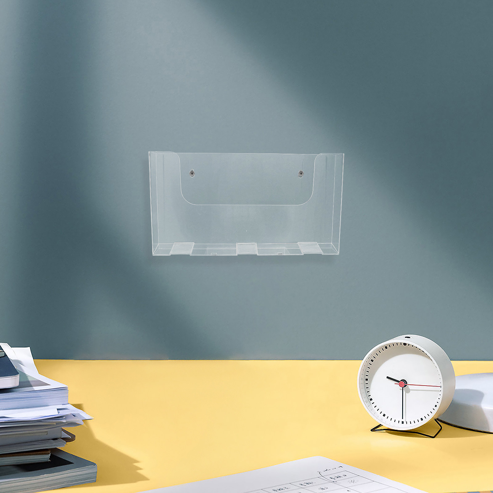 2 szt. akrylowych uchwytów na  – Magazine Holder Rack recenzja i cena
