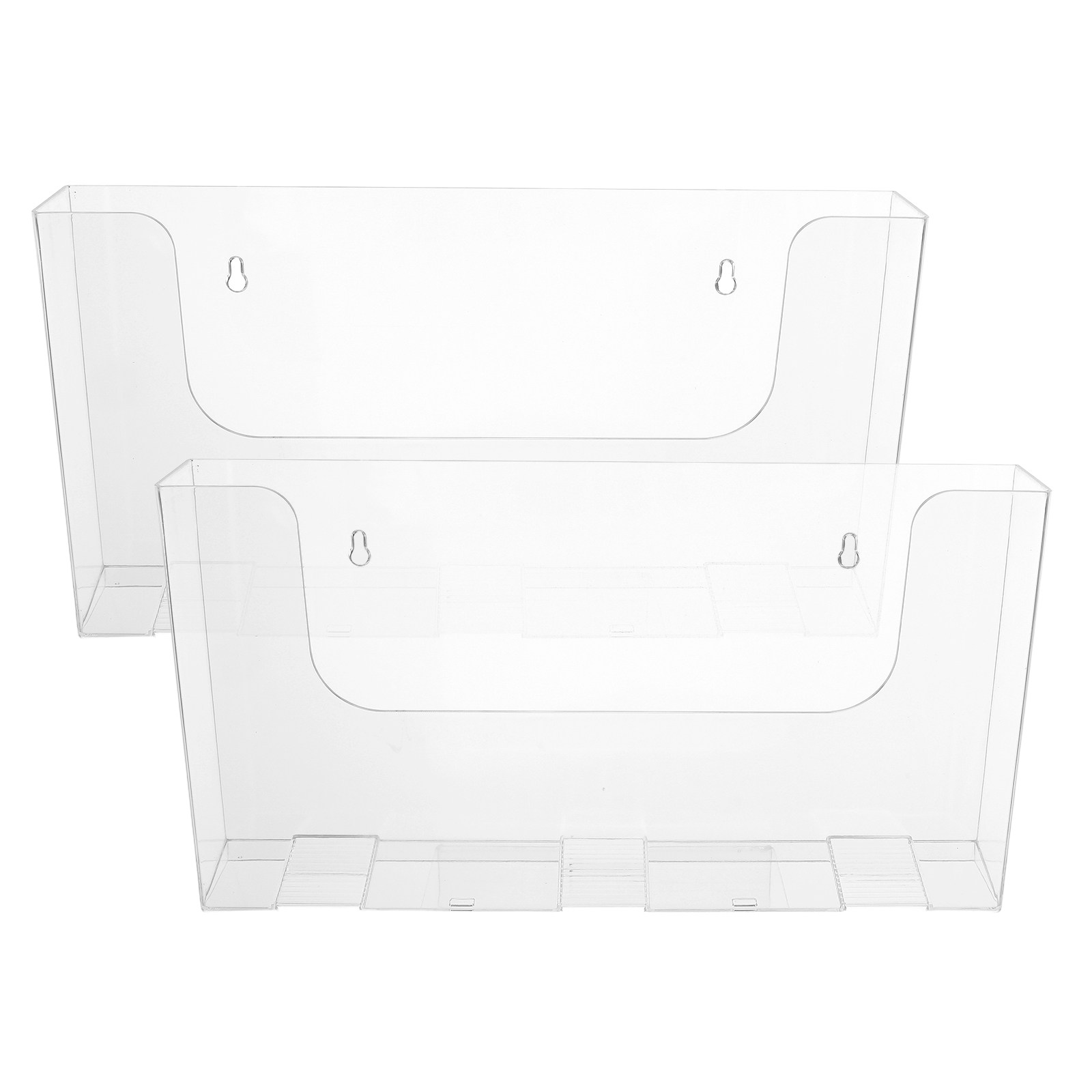 2 szt. akrylowych uchwytów na  – Magazine Holder Rack recenzja i cena