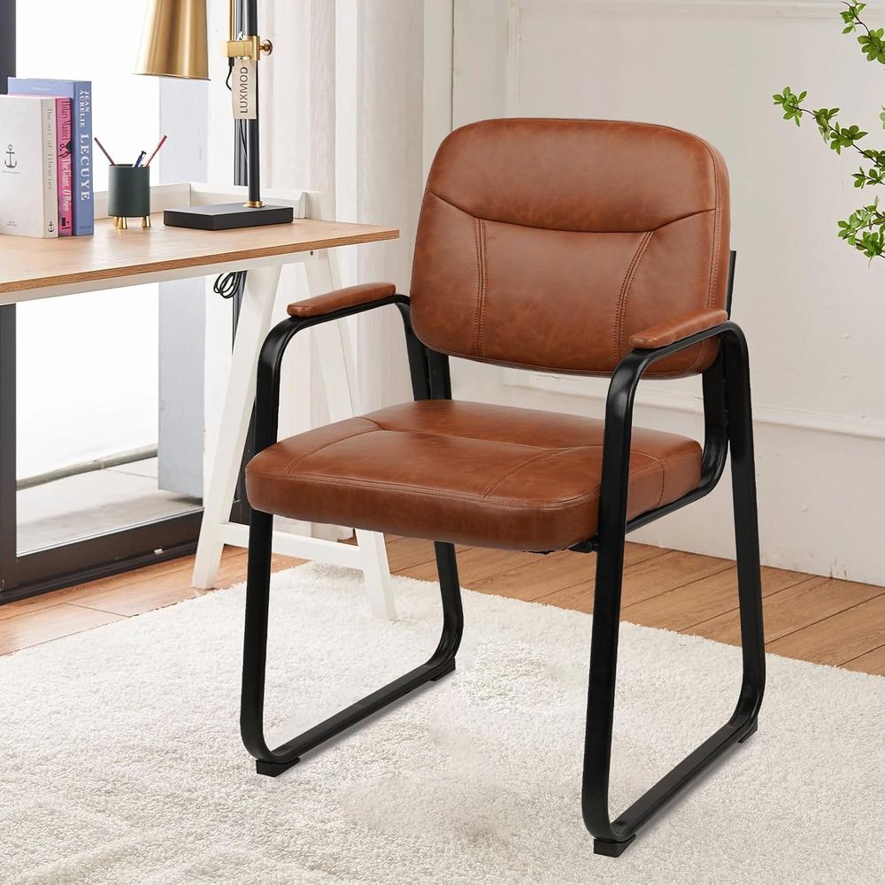 Krzesła biurowe bez kółek, skó – Leather Desk Pad recenzja i cena