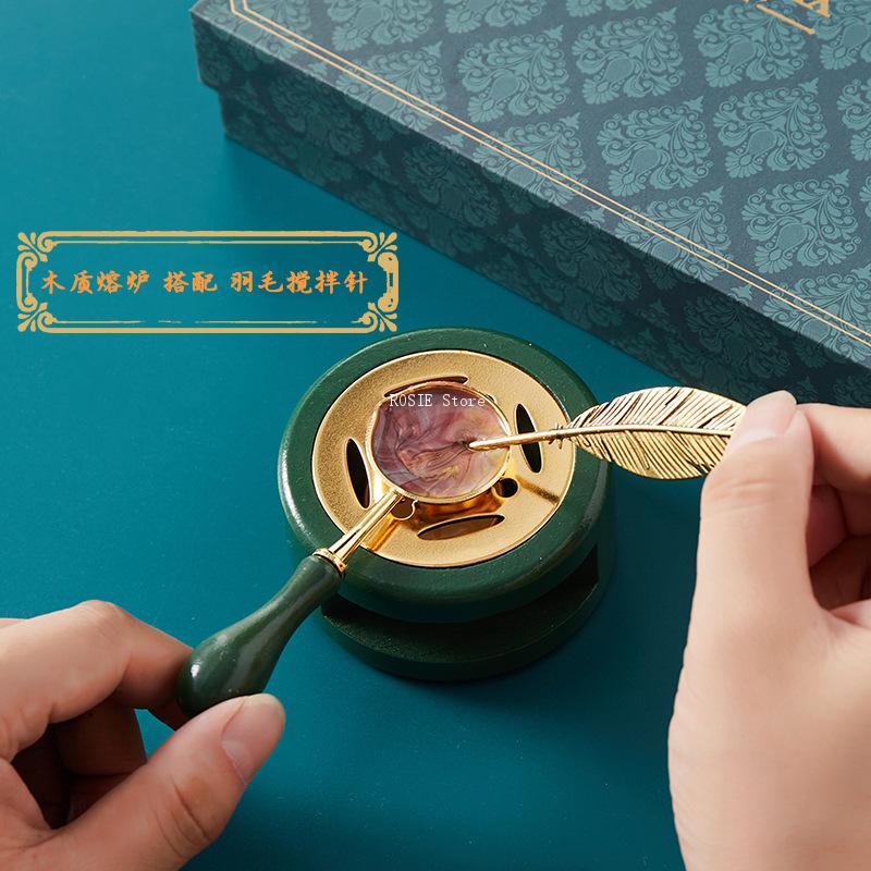 Zestaw pieczęci woskowych Laki – Wax Seal Stamp Set recenzja i cena
