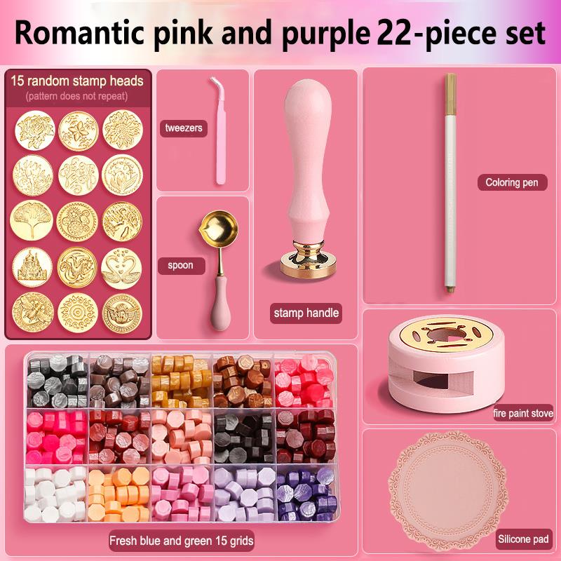 Zestaw do pieczętowania woskie – Wax Seal Stamp Set recenzja i cena