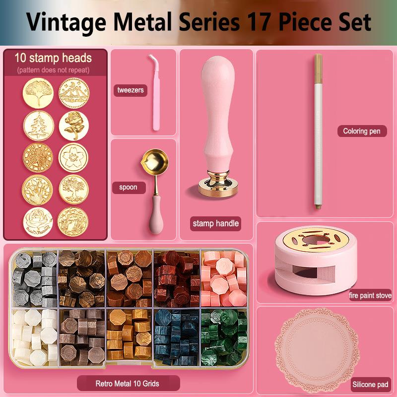 Zestaw do pieczętowania woskie – Wax Seal Stamp Set recenzja i cena