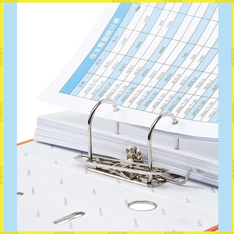 Wielokolorowy segregator A4 z  – Binder A4 Lever recenzja i cena