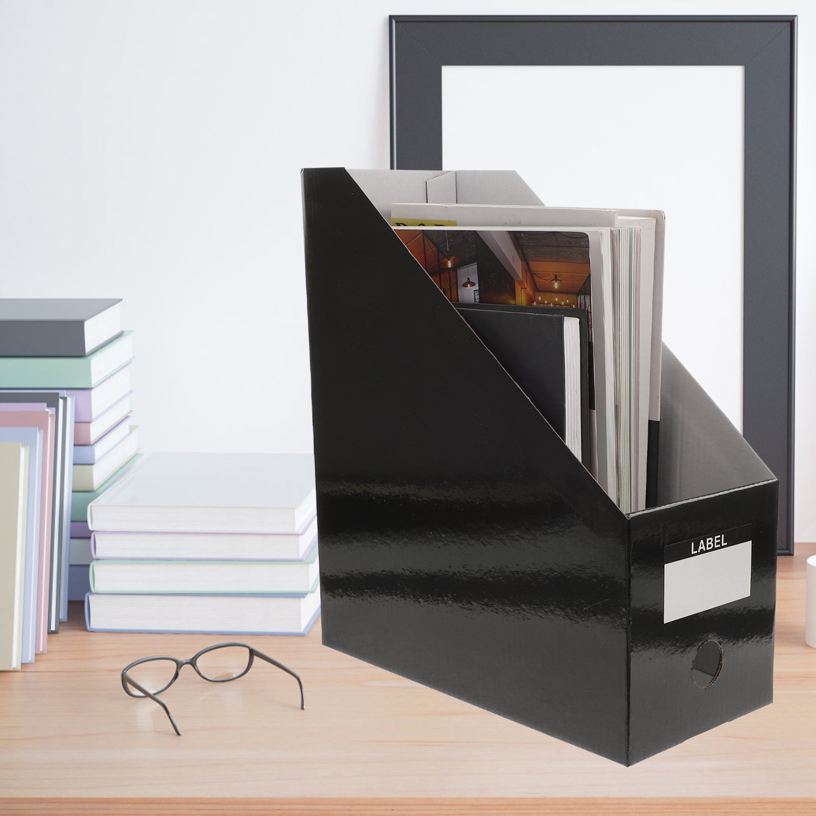 3-częściowy organizer na dokum – Magazine Holder Rack recenzja i cena