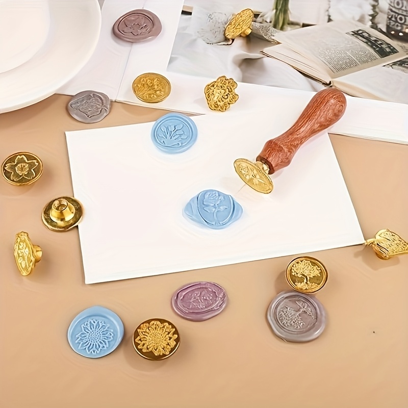 21-częściowy zestaw stempli do – Wax Seal Stamp Set recenzja i cena