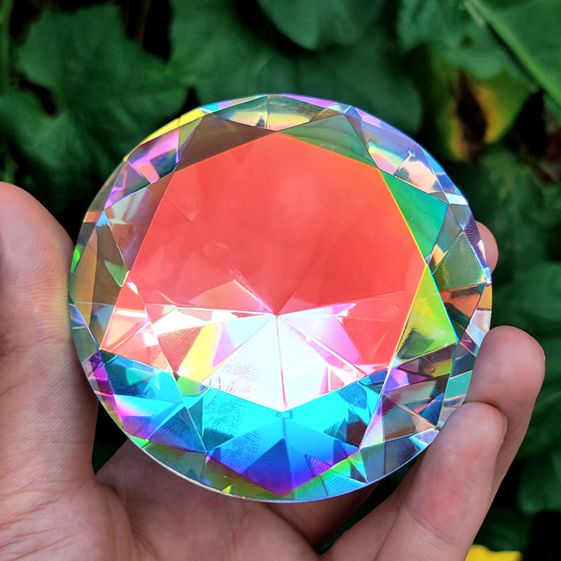 30-80mm AB kolorowy K9 kryszta – Paper Weight Crystal recenzja i cena