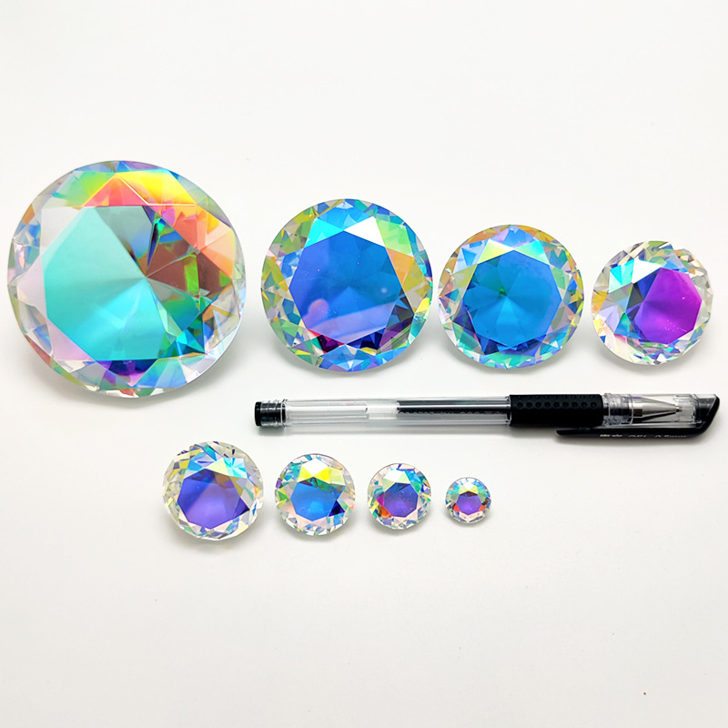 30-80mm AB kolorowy K9 kryszta – Paper Weight Crystal recenzja i cena