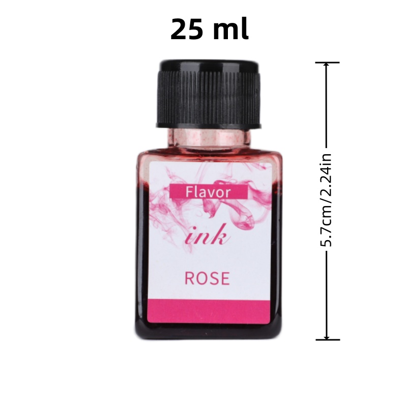 12-kolorowy tusz do pióra wiec – Fountain Pen Bottled Ink recenzja i cena