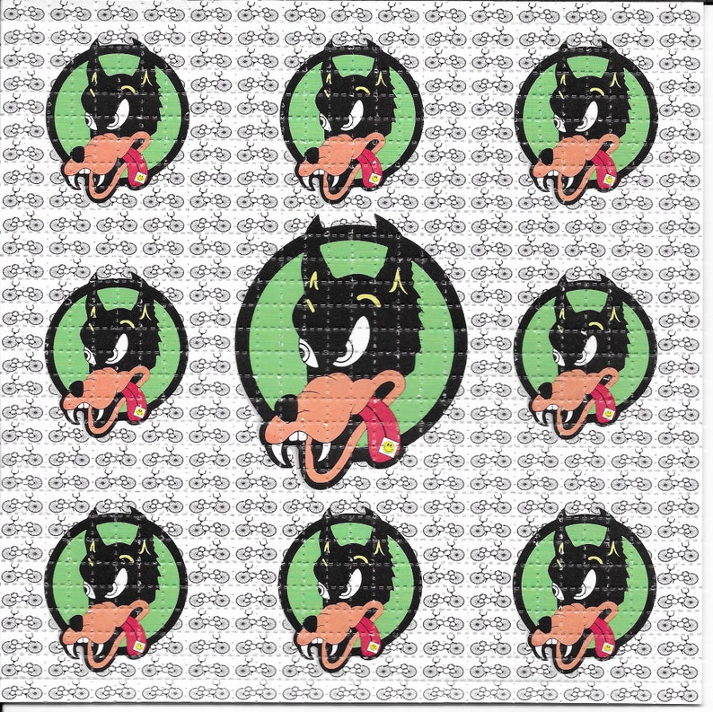 Dire Wolf Psychedelic LSD Acid – Ink Blotter Paper recenzja i cena