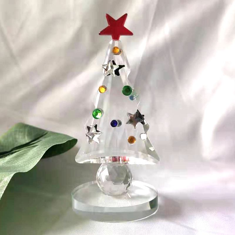 Kryształowa choinka figurka św – Paper Weight Crystal recenzja i cena