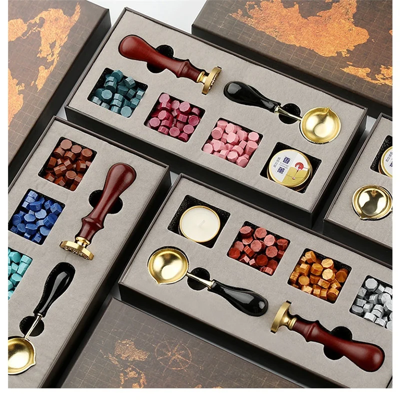 DIY znaczki pieczęć woskowa ze – Wax Seal Stamp Set recenzja i cena