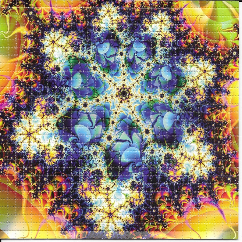 Fraktalny Psychodeliczny LSD A – Ink Blotter Paper recenzja i cena