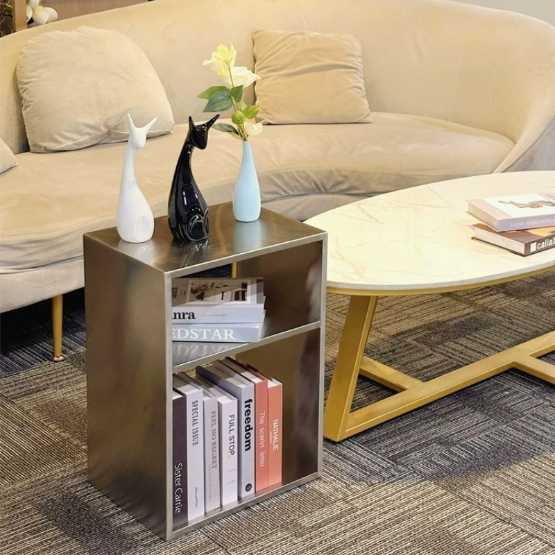 Stolik kawowy ze stali nierdze – Magazine Holder Rack recenzja i cena