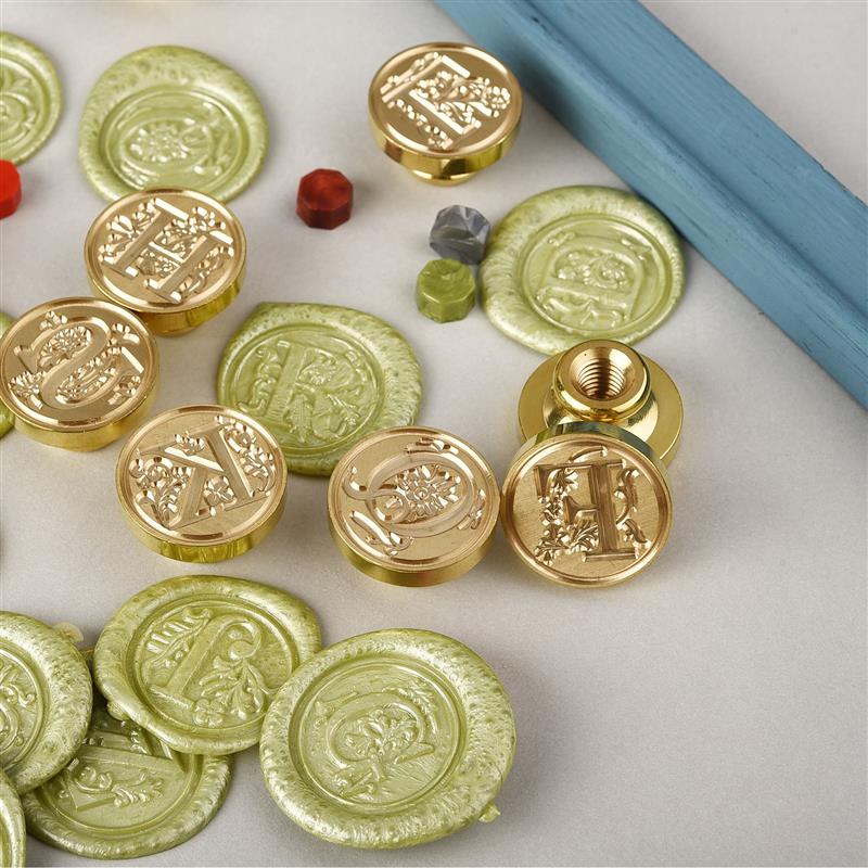 A-Z Vintage Sealed Wax Stamp H – Wax Seal Stamp Set recenzja i cena