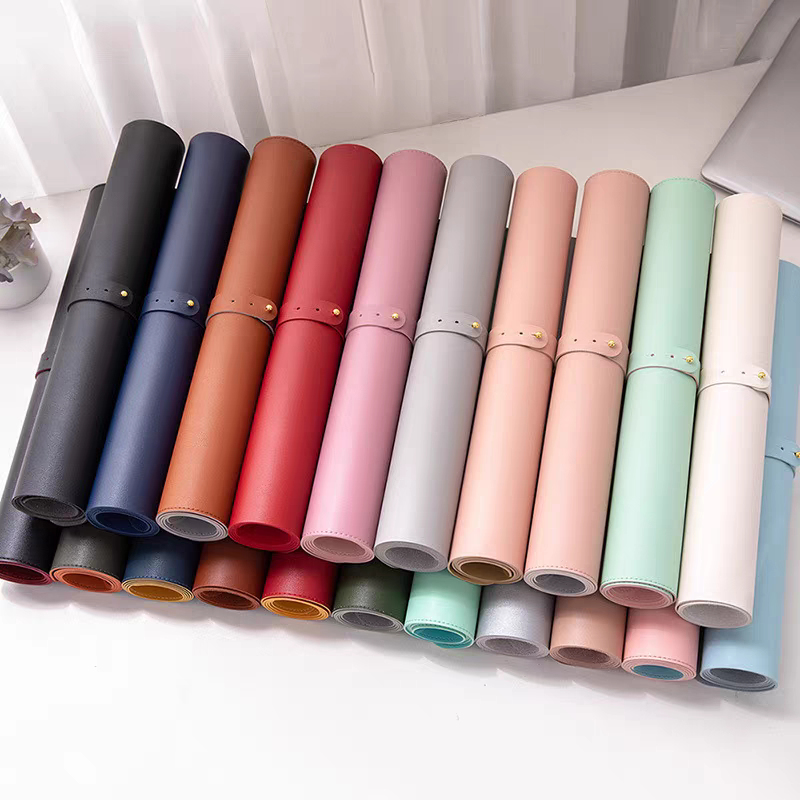 Miękka, składana mata na stół  – Leather Desk Pad recenzja i cena