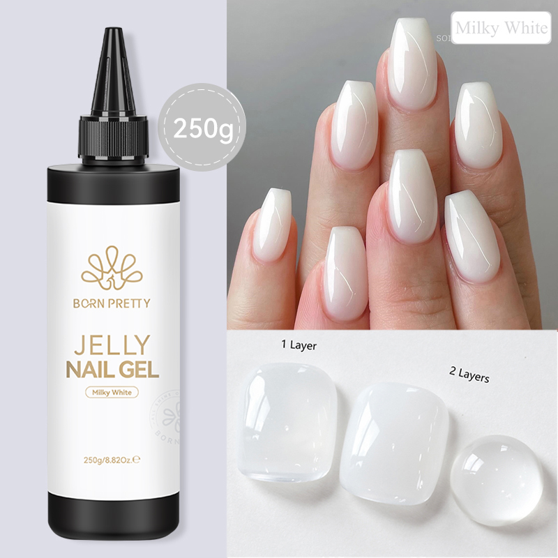BORN PRETTY 250g Jelly Milky W – Gel Refill Pack recenzja i cena