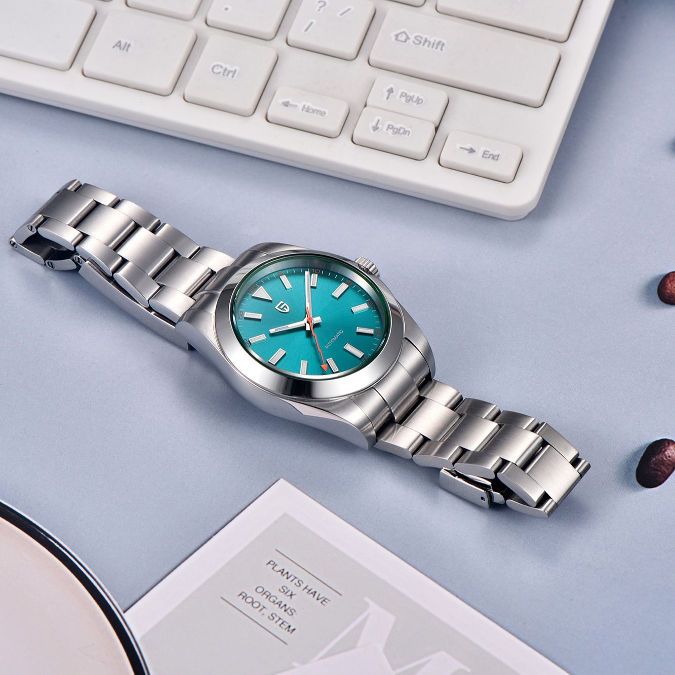 Zegarki męskie mechaniczne PAG – Paper Weight Crystal recenzja i cena